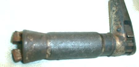 VERY OLD Brace w/ Wood Knob & Handle Carpenter Tool