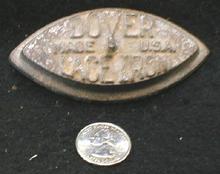 DOVER Lace Iron Sad Iron RARE! Old Cast Iron