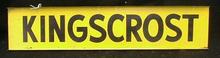KINGSCROST Metal Sign Double Sided Seed Feed NOS