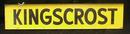 KINGSCROST Metal Sign Double Sided Seed Feed NOS