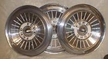3 Old 1957 Ford HubCaps Hub Caps 15