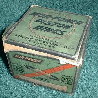 Old Mor-Power Superior PISTON RINGS Co. Model T ? NOS