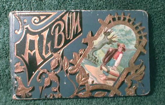 Old Autograph Album w/ Gilt Made in Germany VERY Pretty