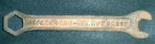 OLD General Nut Spark Plug Wrench Antique CAST IRON