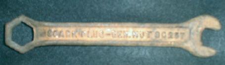 OLD General Nut Spark Plug Wrench Antique CAST IRON
