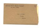 Old Northern Pacific Railway 1955 Envelope & Letter Minnesota Railroad