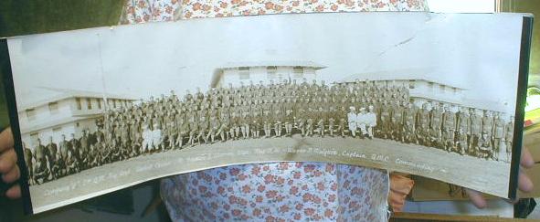 Old WWII Photo Ft. Francis & Warren Wyoming Military Panoramic RC G2