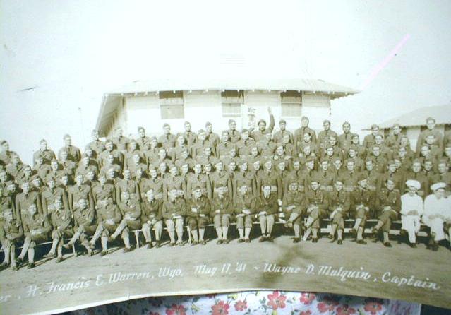 Old WWII Photo Ft. Francis & Warren Wyoming Military Panoramic RC G2