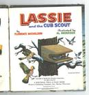 Old Lassie Childrens Book 1966 Lassie & The Cub Scout Whitman