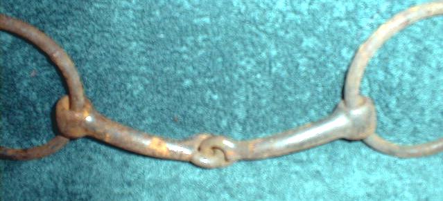 Old Antique Iron Horse Bit - Large