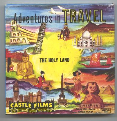The HOLY LAND Old 8mm Castle Films Movie ORIGINAL Box