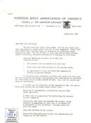 Old 1960 NRA American Rifleman Sighting-In Day Literature