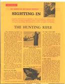 Old 1960 NRA American Rifleman Sighting-In Day Literature