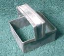 Tin SQUARE Cookie Biscuit Cutter Handle UNIQUE - VERY Old!