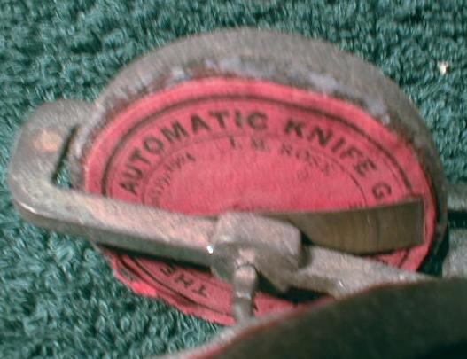 ROSE Automatic Knife Grinder / Sharpener No. 7- Old 1904