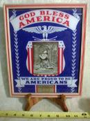 Patriotic Adv Picture Clara City MN God Bless America