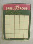 Old BIBLE Spell-A-Gram Educational Game Children Adults
