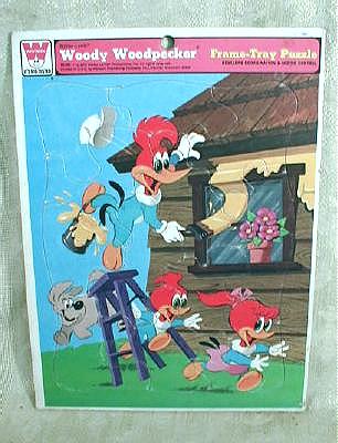 Puzzle Woody Woodpecker Walter Lantz Whitman - OLD
