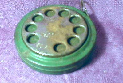 Old DIAL Tape Measure 50 Feet Looks like Telephone