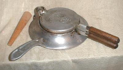 Old KRUMKAKE Iron Nordic Ware Scandinavian w/ Cone