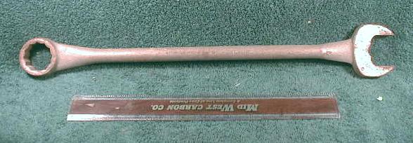Old HINSDALE Wrench - 1 1/4