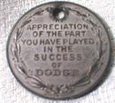 Old DODGE Silver Anniversary Token 1914 - 1939