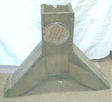 Antique Grain Divider Wood Elevator Agriculture