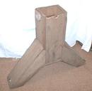 Antique Grain Divider Wood Elevator Agriculture