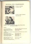 OLD Original NRA National Indoor 1953 Championships Booklet