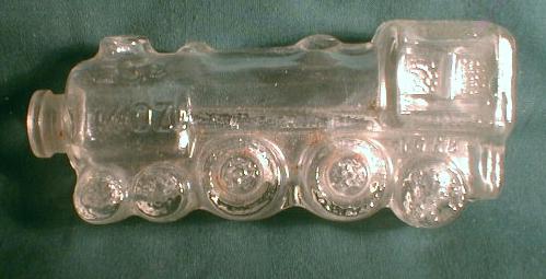 Old Train Steam Engine Locomotive Candy Container