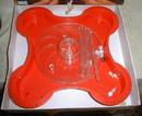 Old Mad Marbles Lakeside Family Game Rotating Complete