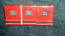 Rock Island Railroad 6 NOS Paper Matchbooks Railway