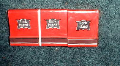 Rock Island Railroad 6 NOS Paper Matchbooks Railway