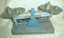 Old BALANCE Scale with Weights Pelouze Mfg. Co.