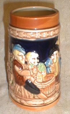Old Beer Stein Mug Cup JAPAN