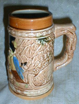Old Beer Stein Mug Cup JAPAN