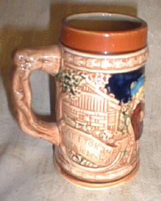 Old Beer Stein Mug Cup JAPAN