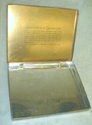 Old CHESTERFIELD Cigarette Pocket Tin Container Holder
