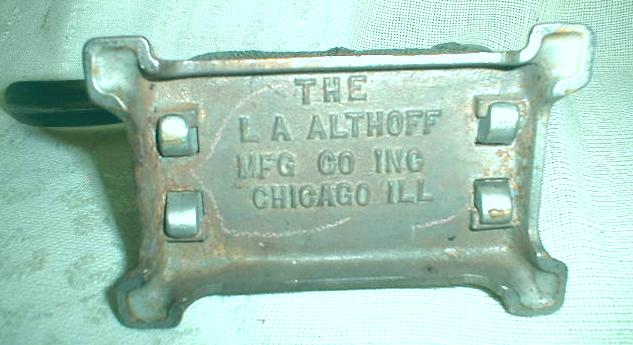 DOG NUT CRACKER Altoff Antique Nickle-Plated Cast Iron