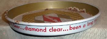 Old GRAIN BELT Beer Advertising Round Metal Tray