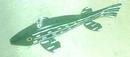 Wood Fish Lure Decoy Curved Tail Looks Primitive