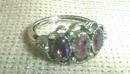 AVON Amethyst Ring Vintage Costume Jewelry Size 6