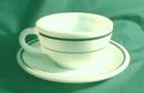 Old Cup & Saucer CORNING Decor PYREX Double Tough