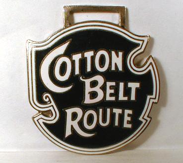 Railroad WATCH FOB - Cotton Belt Route