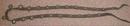 22 BRASS Sleigh Bells on Leather Belt Over 6 Feet Long! - OLD!