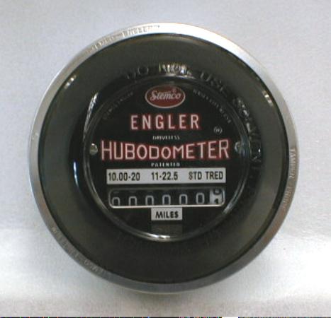 New Old Stock STEMCO-ENGLER Hubodometer w/box