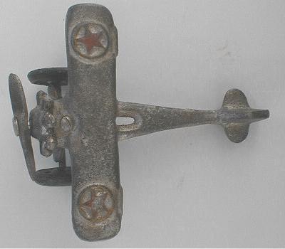 1920's Style CAST IRON Airplane - Authentic Model