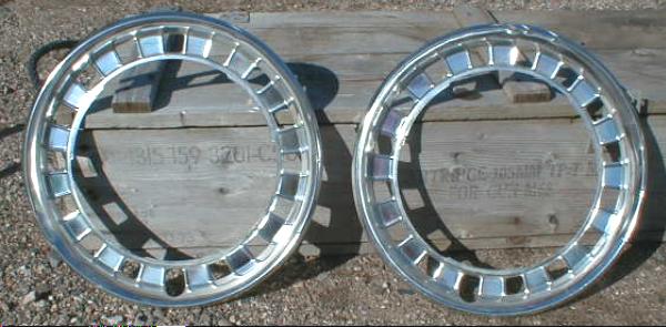 Set of 2 Hub Cap RINGS