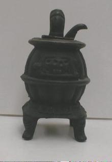 CAST IRON Potbelly Stove - Toy - Doll -Display