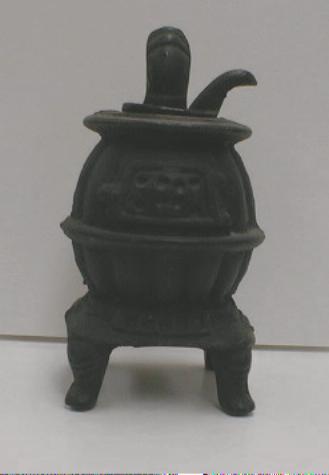 CAST IRON Potbelly Stove - Toy - Doll -Display